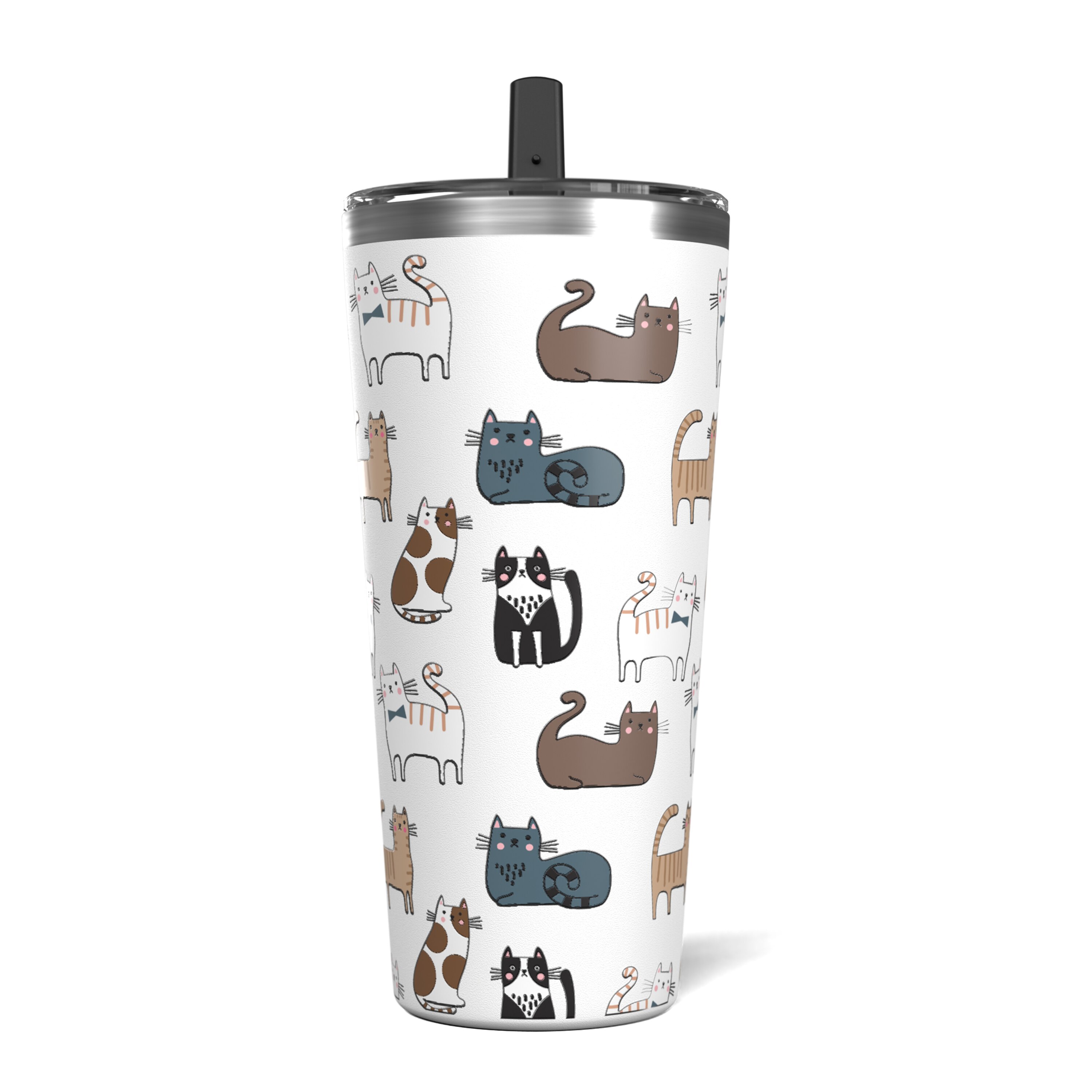 Hydrapeak Grande, Cat Print, 25 Oz , CVS