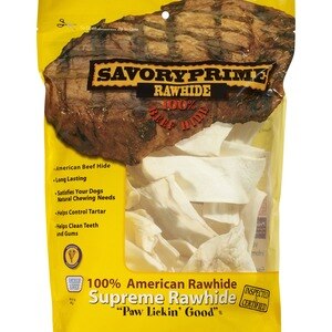  Savory Prime Beef Hide Chips for Dogs 