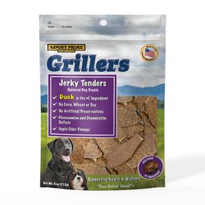  Savory Prime Grillers Jerky Tenders Dog Treats, 4 OZ 