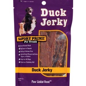 Savory Prime Duck Jerky Pet Treats, 4 Oz , CVS