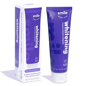 Smile Direct Club Whitening Premium Fluoride Toothpaste - 4.8 OZ - Naturally Cool Mint