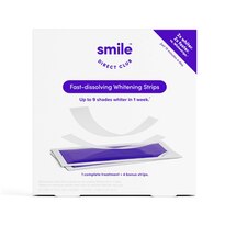 SmileDirectClub Fast-dissolving Teeth Whitening Strips, 9 Applications