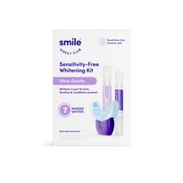 SmileDirectClub Ultra-Gentle Sensitivity-Free Teeth Whitening Kit, Wireless 20-LED Light, Up to 20 Treatments