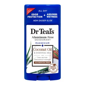 Dr Teals Aluminum Free Deodorant, 2.65 OZ