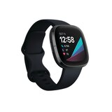 Fitbit SENSE Black Health Smartwatch, thumbnail image 1 of 4