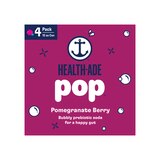 Health-Ade Pop Pomegranate Berry, 4 Pack, thumbnail image 4 of 4