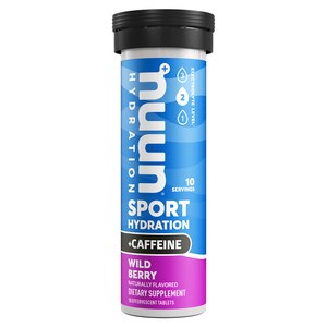 Nuun Sport Hydration + Caffeine Wild Berry Tablets, 10 Ct , CVS