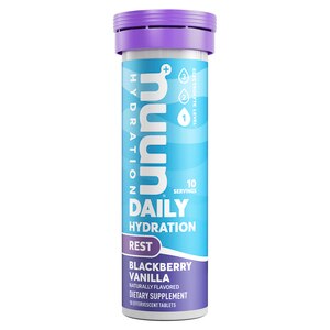 Nuun Daily Hydration Rest Tablets, Blackberry Vanilla, 10 Ct , CVS