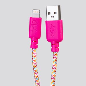 IHip Cute Lightening Cable, Rainbow, 6 Ft , CVS