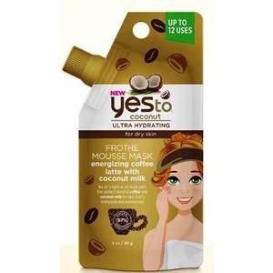 Yes To Coconut Coffee Mousse Mask, 2 OZ