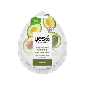 Yes To Avocado Fragrance Free Cream Mask - 0.33 Oz , CVS