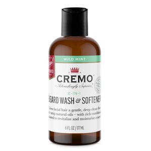 Cremo 2-in-1 Beard Wash & Softener, Wild Mint, 6 Oz , CVS