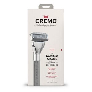 Cremo Barber Grade Razor with two cartridges