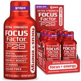 Focus Factor F29 Focus + Energy Shot,  Grape, 6 CT, thumbnail image 1 of 7