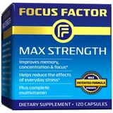 Focus Factor Max Strength Plus Multivitamin Capsules, 120 CT, thumbnail image 1 of 7