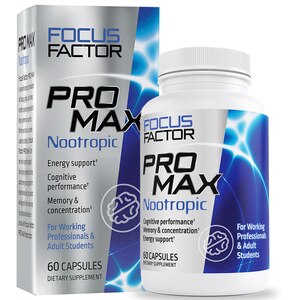 Focus Factor Pro Max Nootropic For Working Professionals & Adult Students Capsules, 60 Ct , CVS