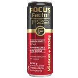 Focus Factor F29 Focus + Energy Drink Berry Flavor 12 FL OZ, 4 CT, thumbnail image 5 of 7