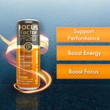 Focus Factor F29 Focus + Energy Drink, Orange, 12 OZ, 4 CT, thumbnail image 3 of 7