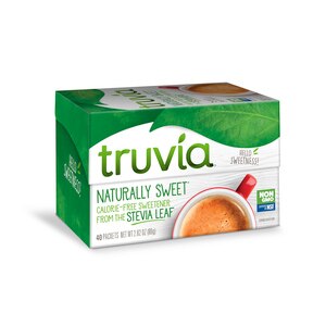  Truvia Naturally Sweet Calorie-Free Sweetener Packets, 40 CT 