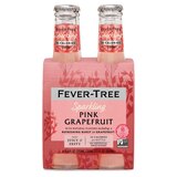 Fever-Tree Sparkling Pink Grapefruit, 4 ct, Bottles, 27.05 oz, thumbnail image 1 of 3
