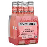 Fever-Tree Sparkling Pink Grapefruit, 4 ct, Bottles, 27.05 oz, thumbnail image 2 of 3