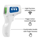 BERRCOM No Touch Temporal/Forehead Baby and Adult Infrared Thermometer for Fever, thumbnail image 4 of 8