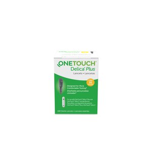One Touch Delica 30 Gauge Fine Lancets, 100CT