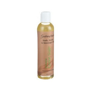 Soothing Touch - Aceite para baño, cuerpo y masajes, Oil Cedar Sage, 8 oz