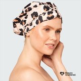 Kitsch Elevated Luxury Shower Cap, Leopard, thumbnail image 4 of 4