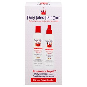  Fairy Tales Rosemary Repel Shampoo 12 OZ & Conditioning Spray 8 OZ Lice Prevention Set 