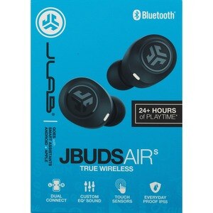 Jlab JBudsAIR Wireless Earbuds, Black