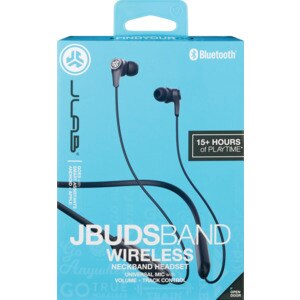JLab JBudsBand Wireless Neckband Headset, Black , CVS