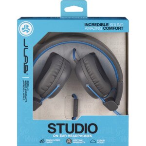 JLab Studio On-Ear Headphones, Blue/Grey , CVS