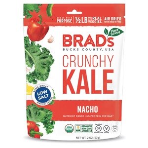 Brad's Plant Based Organic Crunchy Kale, Nacho Low Salt, 2 Oz , CVS