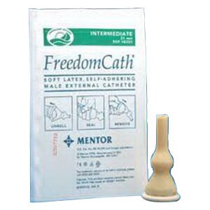 Freedom Cath Latex Self Male External Catheter, 31 mm