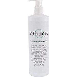 Sub Zero Cool Pain Relieving Gel Pump Bottle Clear, 16 Oz , CVS