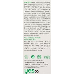 Yes To Cucumbers Eye Love Cucumbers Soothing Eye Gel Cvscom