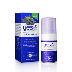 Yes To Blueberries - Tratamiento reafirmante para ojos, Age Refresh