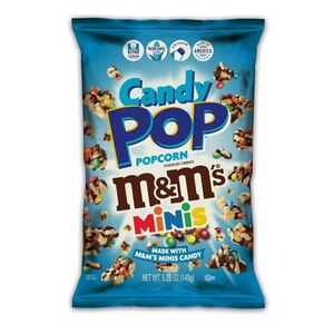 Candy Pop M & M's Minis Popcorn, 5.25 Oz - 1 Oz , CVS