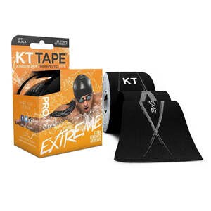 KT Tape Pro Extreme Extra Strength Adhesive Strips, Jet Black, 20 Ct , CVS