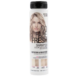 No Fade Fresh Natural Blonde Color Depositing Shampoo With BondHeal Bond Rebuilder - 6.4 Oz , CVS