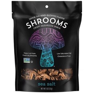 Shrooms Crispy Mushroom Snack, Sea Salt, 2 OZ