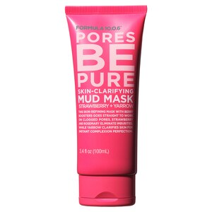 Formula 10.0.6 Pores Be Pure - Mascarilla de barro para aclarar la piel, 3.4 oz
