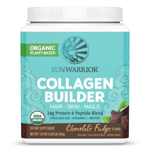 SunWarrior Organic Collagen Builder, Chocolate Fudge