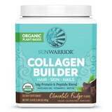 SunWarrior Organic Collagen Builder, Chocolate Fudge, thumbnail image 1 of 2