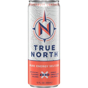 Monster Energy True North Grapefruit Lemonade, Pure Energy Seltzer - 12.0 fl oz