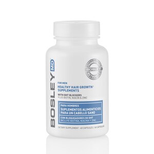 BosleyMD Men's Healthy Hair Growth Supplement, 60CT