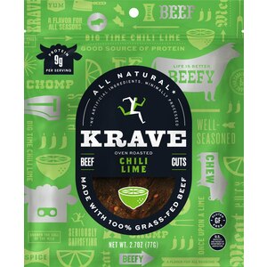 KRAVE Gourmet Beef Cuts, Chili Lime Flavor, 2.7 OZ