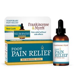 Ingredients for Frankincense & Myrrh Neuropathy Foot Pain