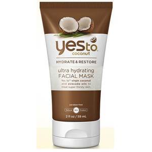  Yes To Coconut Facial Hydrating Mask, 2 OZ 